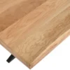 Esstisch verschiedene Größen "Xenia V" Eiche & Design-Gestell 200 x 100 cm