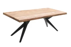 Esstisch verschiedene Größen "Xenia XII" Sheesham & Design-Gestell 200 x 100 cm
