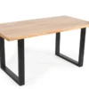 Esstisch verschiedene Größen "Xenia IV" Eiche & U-Gestell 180 x 90 cm