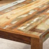 Esstisch 180x90cm 'Hawkins' recyceltes Altholz mehrfarbig lackiert