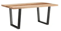 Esstisch 220x100cm 'Montana' Kernbuche geölt