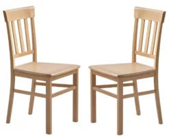 Esszimmerstuhl 2er-Set 'Julia' Buche lackiert