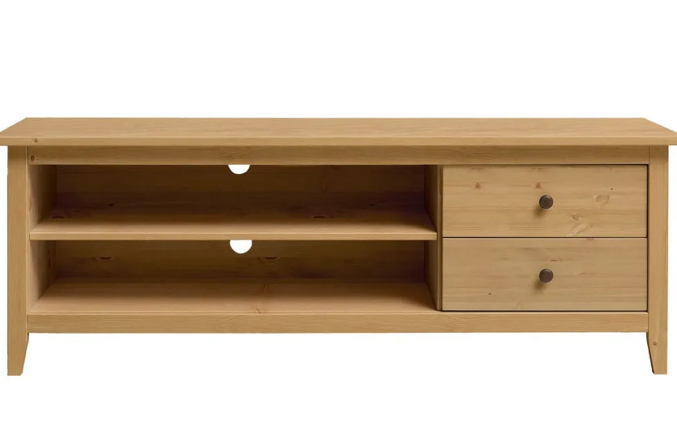 Garderobenbank 144cm 'Jana' Kiefer weiß oder laugenfarbig weiß gewachst