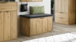 Garderobenbank mit Kissen 80cm