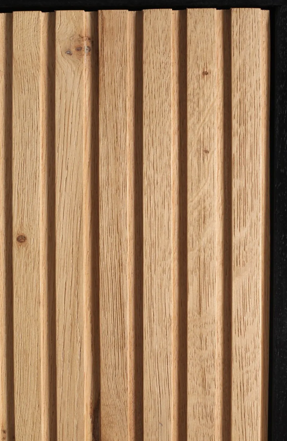 Garderobenschrank 88x190cm 'Namibia' Eiche & Mango schwarz