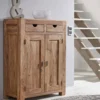 Garderobenset II 4-tlg. 'Oxford' Sheesham massiv