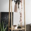 Garderobe 85x190cm 'Graz' Wildeiche geölt