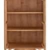Highboard 80cm hängend oder stehend 'San Diego' Wildeiche geölt massiv stehend