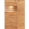 Highboard mit Beleuchtung 96x140cm 'Montana' Kernbuche geölt