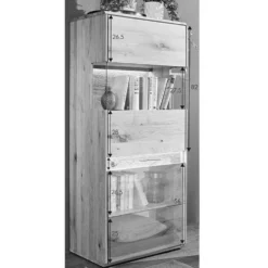 Highboard rechts 63x152cm
