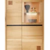 Highboard 103x148cm "Bergamo" Kernbuche geölt WZ-0159