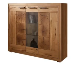 Highboard 150x135cm 'Danzig' Wildeiche geölt