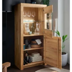 Highboard 65x141cm "Dover" Wildeiche geölt WZ-0169