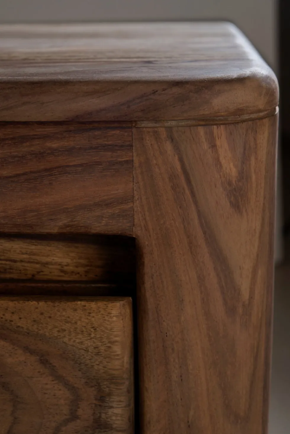Highboard 166x145cm "Indian Sunset" Sheesham
