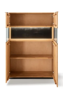 Highboard 104x145cm 'Malaga ' Wildeiche verschiedene Variationen möglich Eiche sandgestrahlt