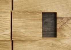 Highboard 154x140cm 'Montreal' Wildeiche geölt