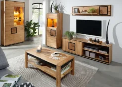 Highboard 60x151cm "Zarah" Wildeiche geölt