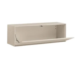 Hängeelement 105cm 'Locarno' MDF creme mit Klappe