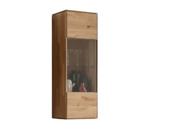 Hängevitrine 40x123cm 'Prag' Wildeiche geölt WZ-0546