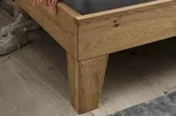 Jugendbett 'Redwood II' 140x200cm Wildeiche geölt