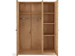 Kleiderschrank 140cm 'San Antonio' Kernbuche geölt