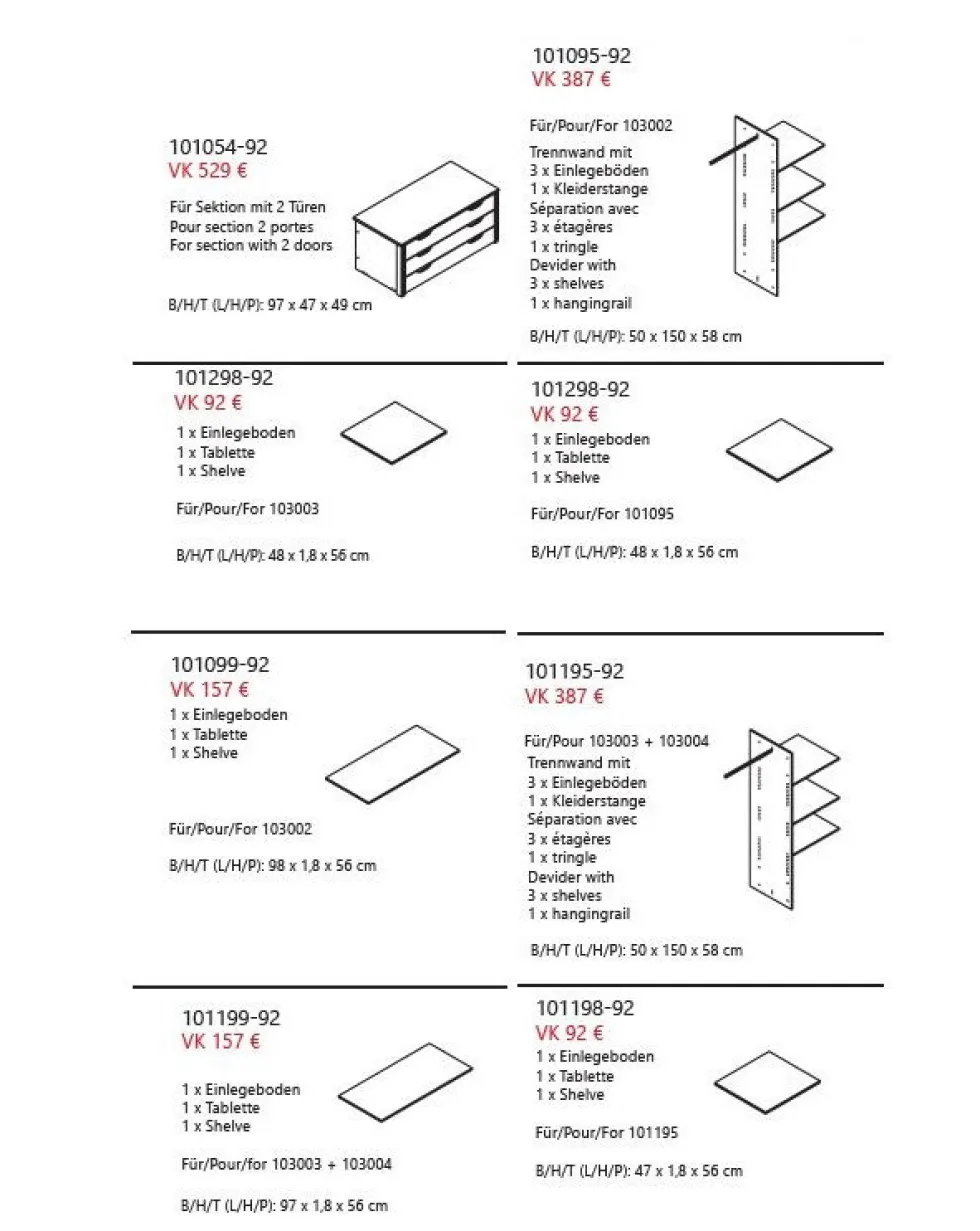 Kleiderschrank 202cm 4-trg. "Norden" Eiche & Rattangeflecht