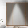 Kleiderschrank Wildeiche grau verschiedene Breiten 'Alabama' 6-trg. 360cm