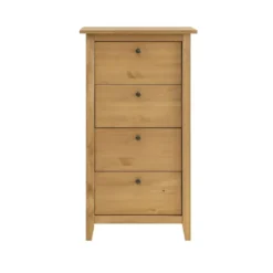 Kommode 58cm 'Jana' Kiefer laugenfarbig laugenfarbig gebeizt/geölt