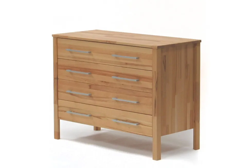 Kommode 100x76cm 'Bozen' Kernbuche geölt