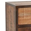 Kommode 60x117cm 'Compton' recyceltes Altholz & Eisen vintage
