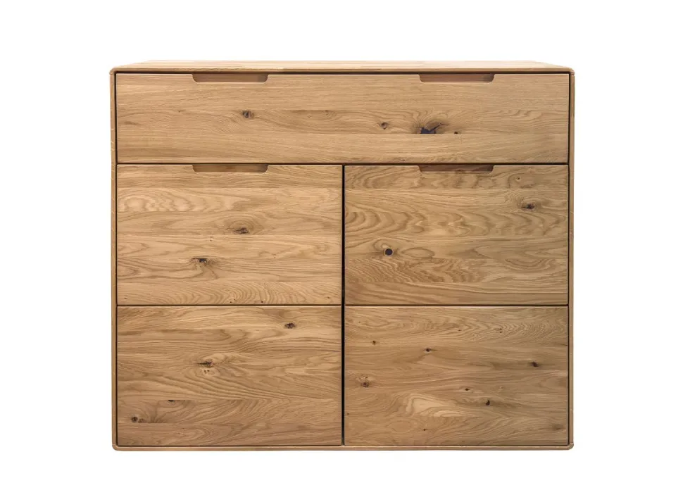 Kommode 100x91cm "Kent" Wildeiche massiv