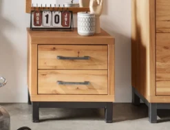 Kommode 50x50cm 'Lima' Kernbuche massiv