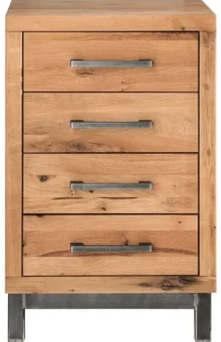 Kommode 50x79cm 'Lima' Wildeiche massiv