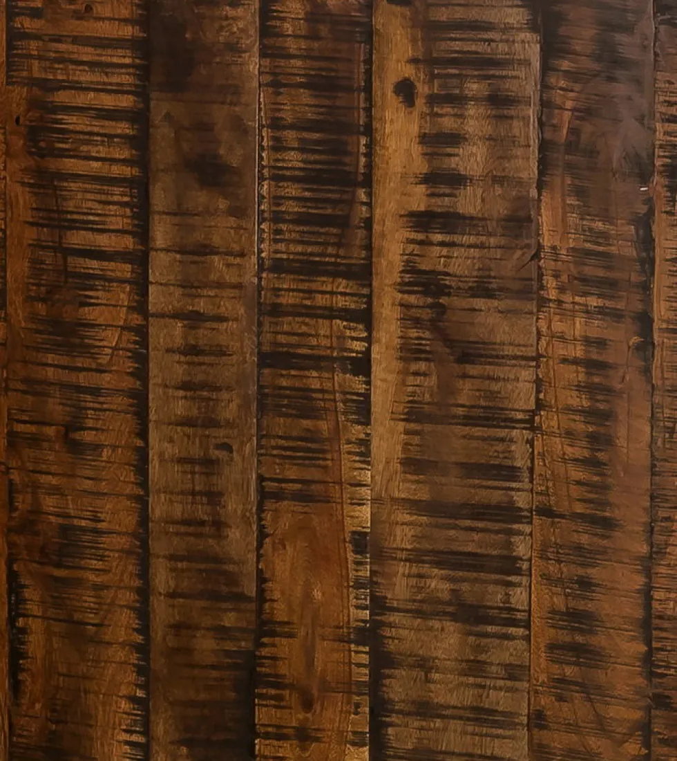 Kommode 60x120cm 'Metro' Altholz & Eisen