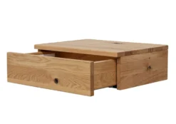 Nachtkonsole 45x14cm 'Miriam' Wildeiche geölt
