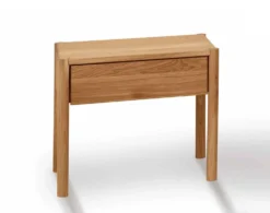 Nachttisch 45x41cm 'Modena' Wildeiche massiv