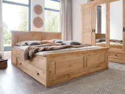 Schlafzimmer II 'Anne' Kiefer eichefarbig SZ-0079
