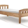 Seniorenbett verschiedene Breiten und Längen Wildeiche massiv "Maira II" 90 cm 220 cm