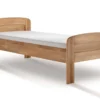 Seniorenbett verschiedene Breiten und Längen Wildeiche massiv Carla II" 90 cm 220 cm