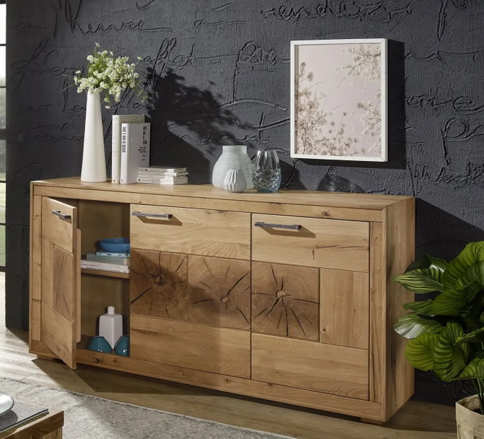 Sideboard 171cm 'Danzig' Wildeiche geölt