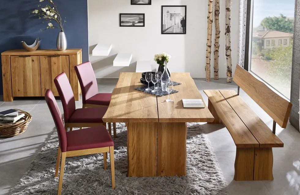 Sideboard 130cm 'Granada' Wildeiche geölt