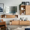 Sideboard hängend oder stehend 172cm 'Prag' Wildeiche geölt WZ-0546