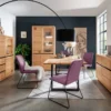 Sideboard 120x85cm "Bergamo" Kernbuche geölt WZ-0159