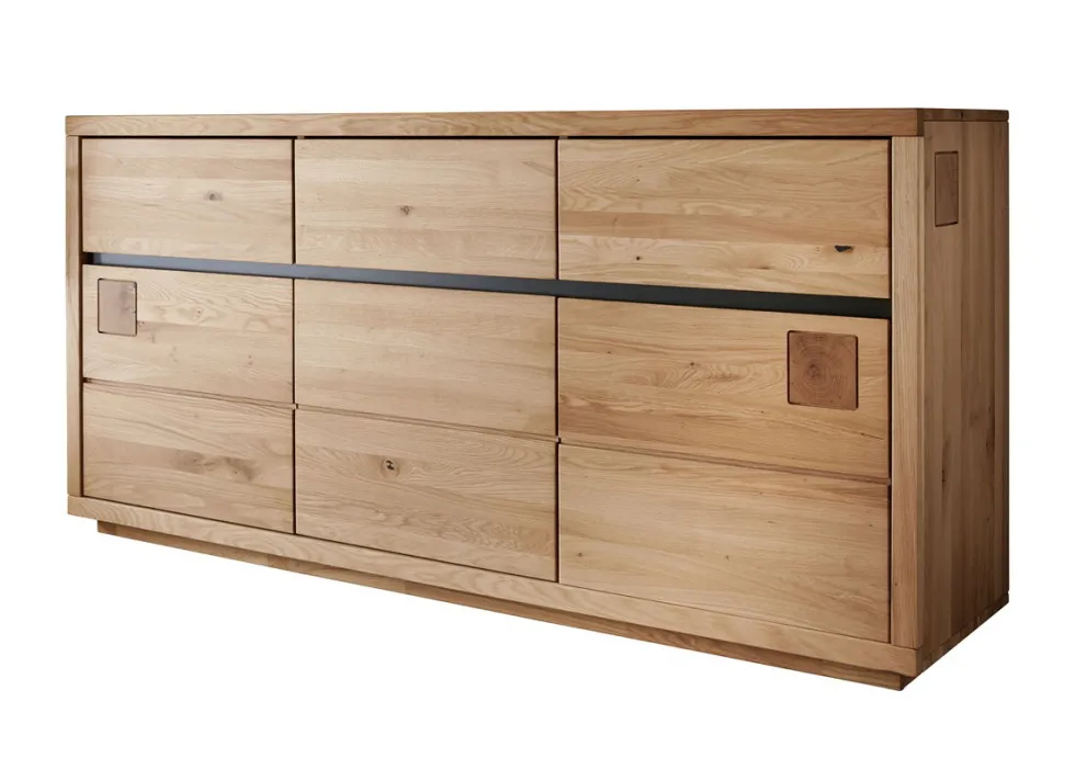 Sideboard 175x85cm "Bergamo" Wildeiche geölt WZ-0159