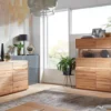 Sideboard 184x86cm "Berlin" Kernbuche geölt