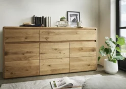 Sideboard 172x85cm "Camano" Wildeiche geölt