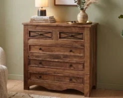 Sideboard 90x90cm "Cordoba"' Akazie massiv lackiert