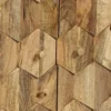 Sideboard 95x79cm 'Kalani' Mango massiv natur lackiert