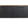 Sideboard 179x85cm "Kuba" Akazie mit Baumkante