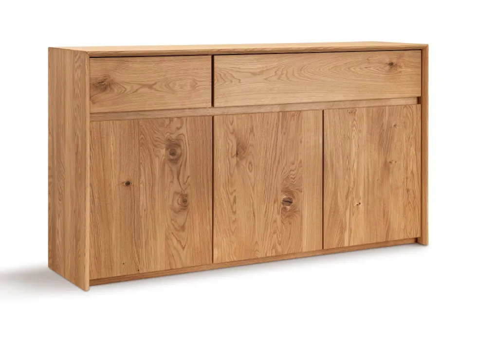 Sideboard 155x85cm "Luzern" Wildeiche geölt